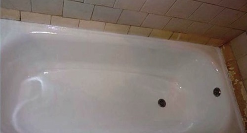 Реставрация ванны жидким акрилом | Трубная