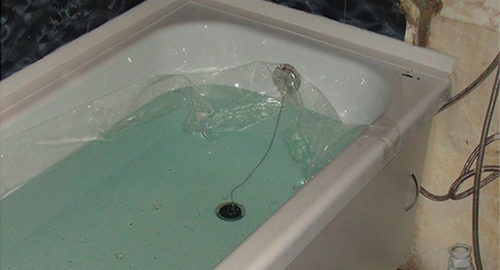 Установкой акрилового вкладыша | Трубная